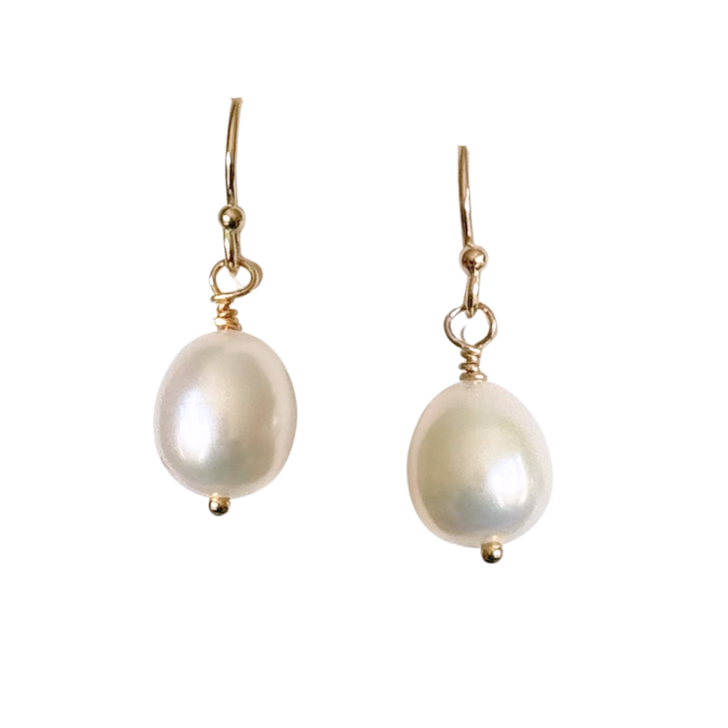 Darya – Pearl Dangle Earrings