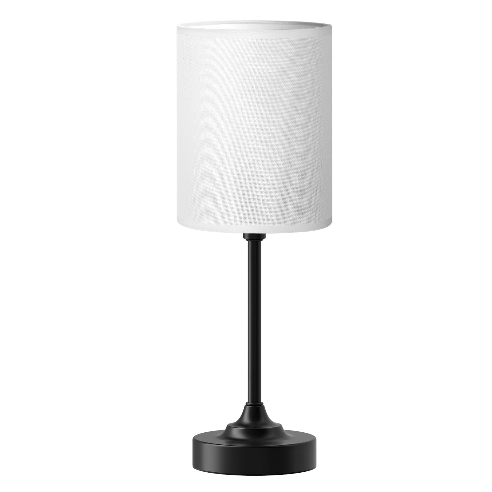 Touch-Control Bedside Table Lamp with USB & USB-C Charging (14”)