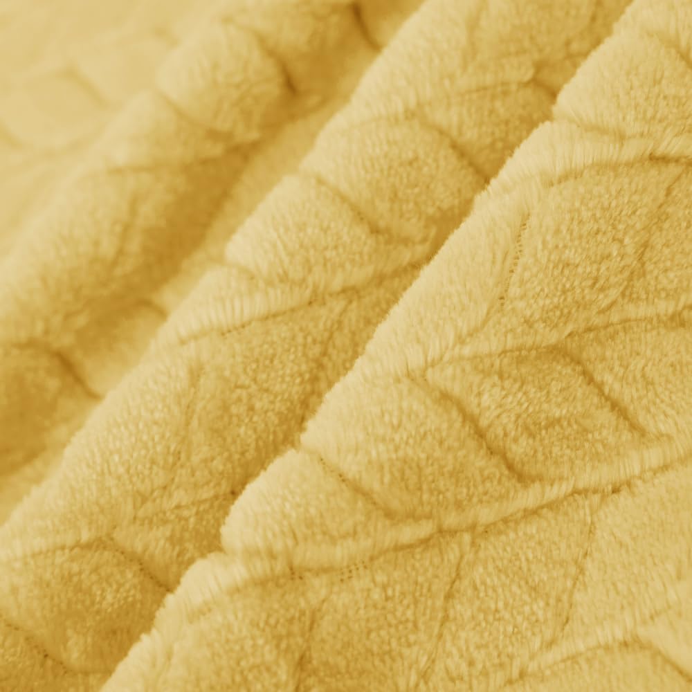 Luxe Fleece Throw & Bed Blanket – Ultra-Soft, Lightweight Cozy Layer