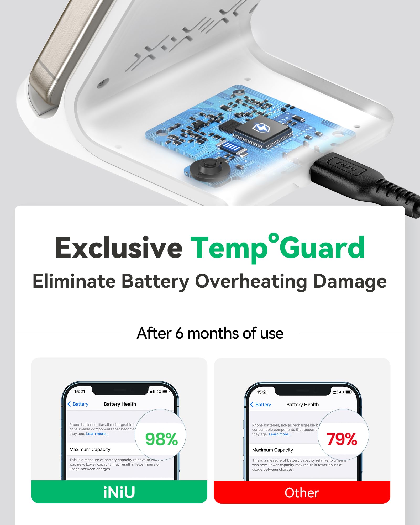 Wireless Charging Stand — Fast, Sleep-Friendly Power