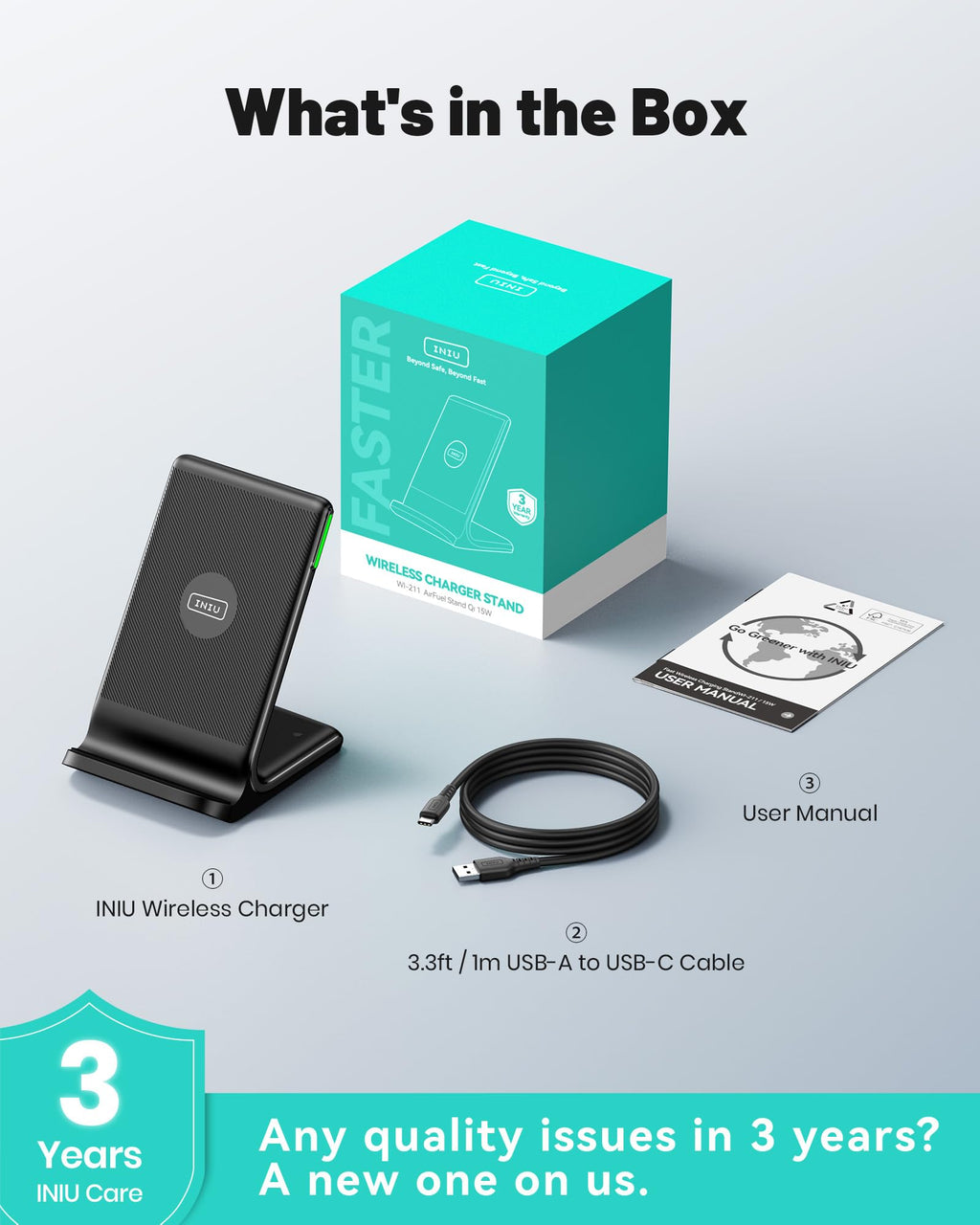 Wireless Charging Stand — Fast, Sleep-Friendly Power