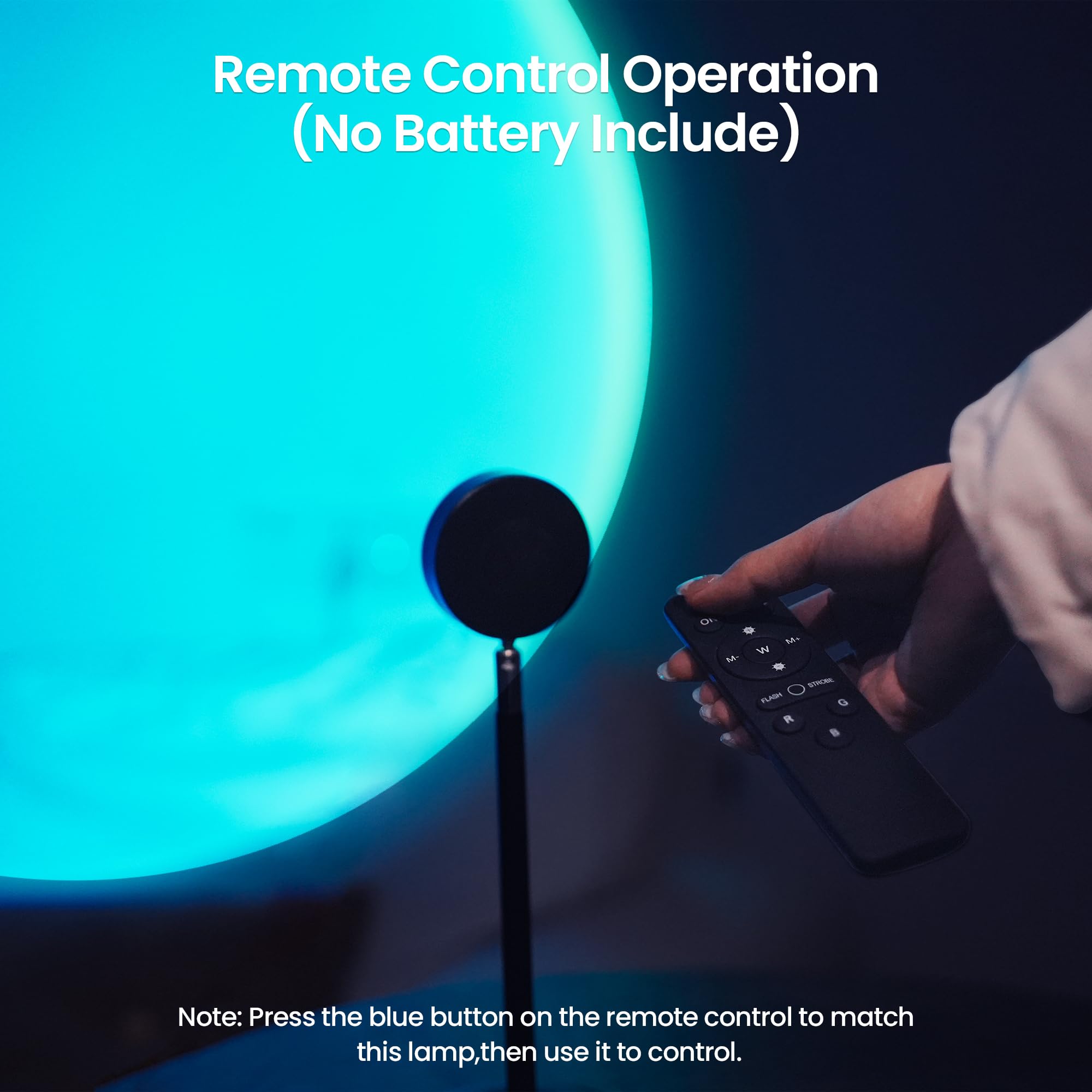 Sunset Projection Lamp — Ambient Glow Light for Elevated Interiors