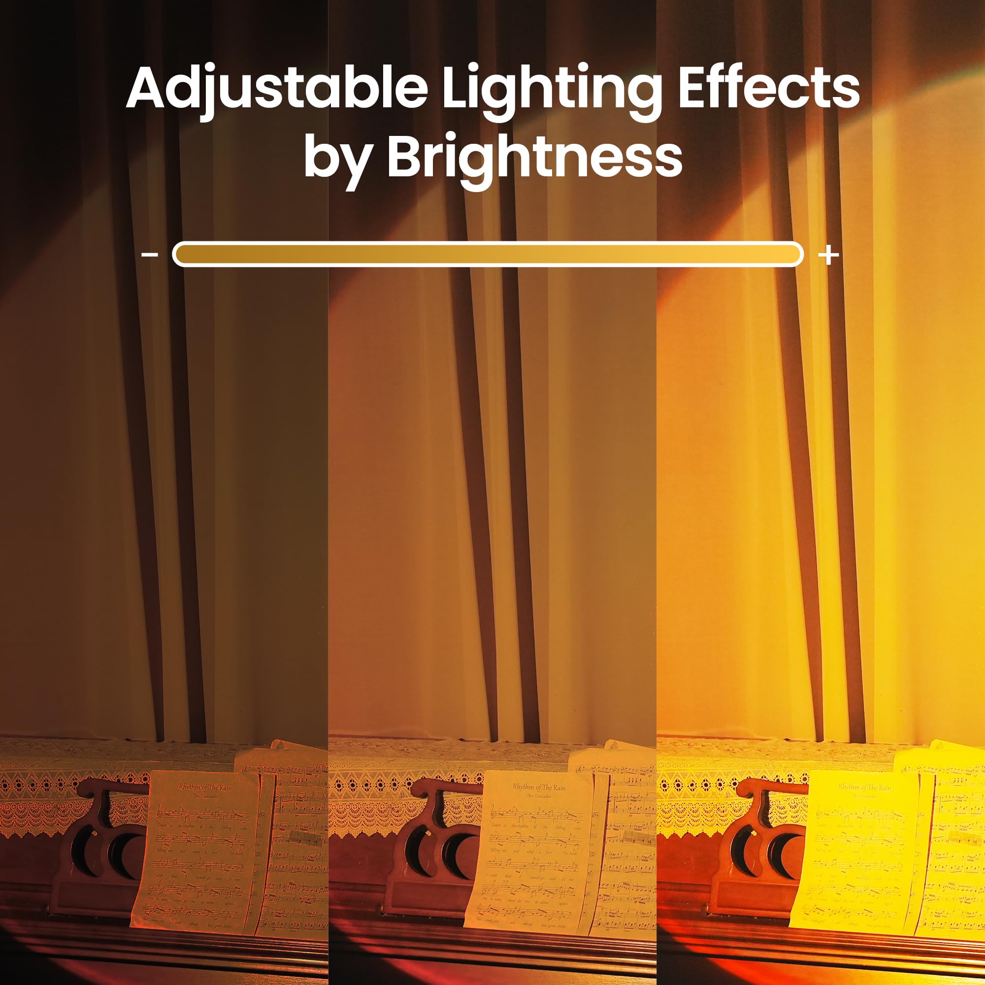 Sunset Projection Lamp — Ambient Glow Light for Elevated Interiors