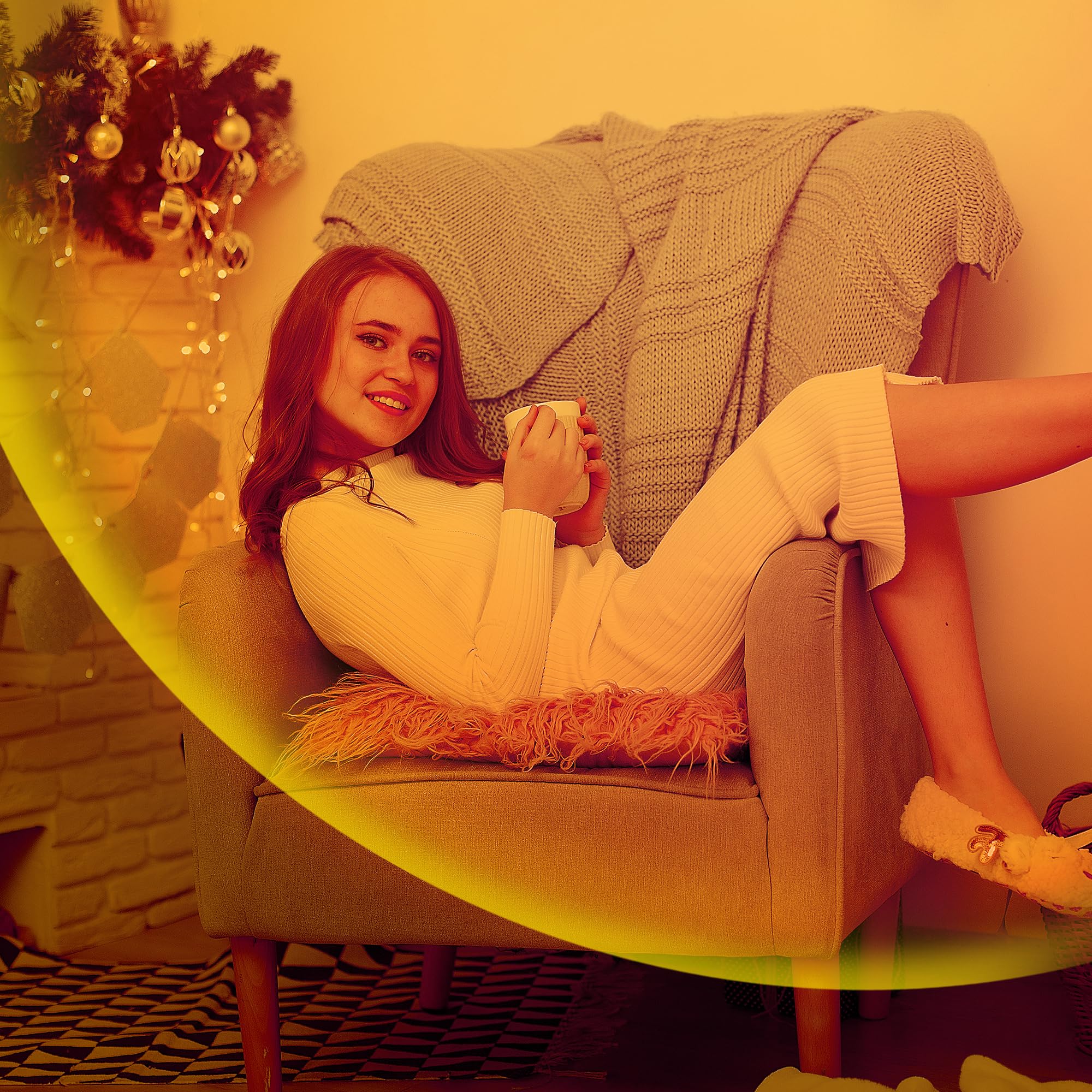 Sunset Projection Lamp — Ambient Glow Light for Elevated Interiors