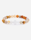 Orange cross bracelet