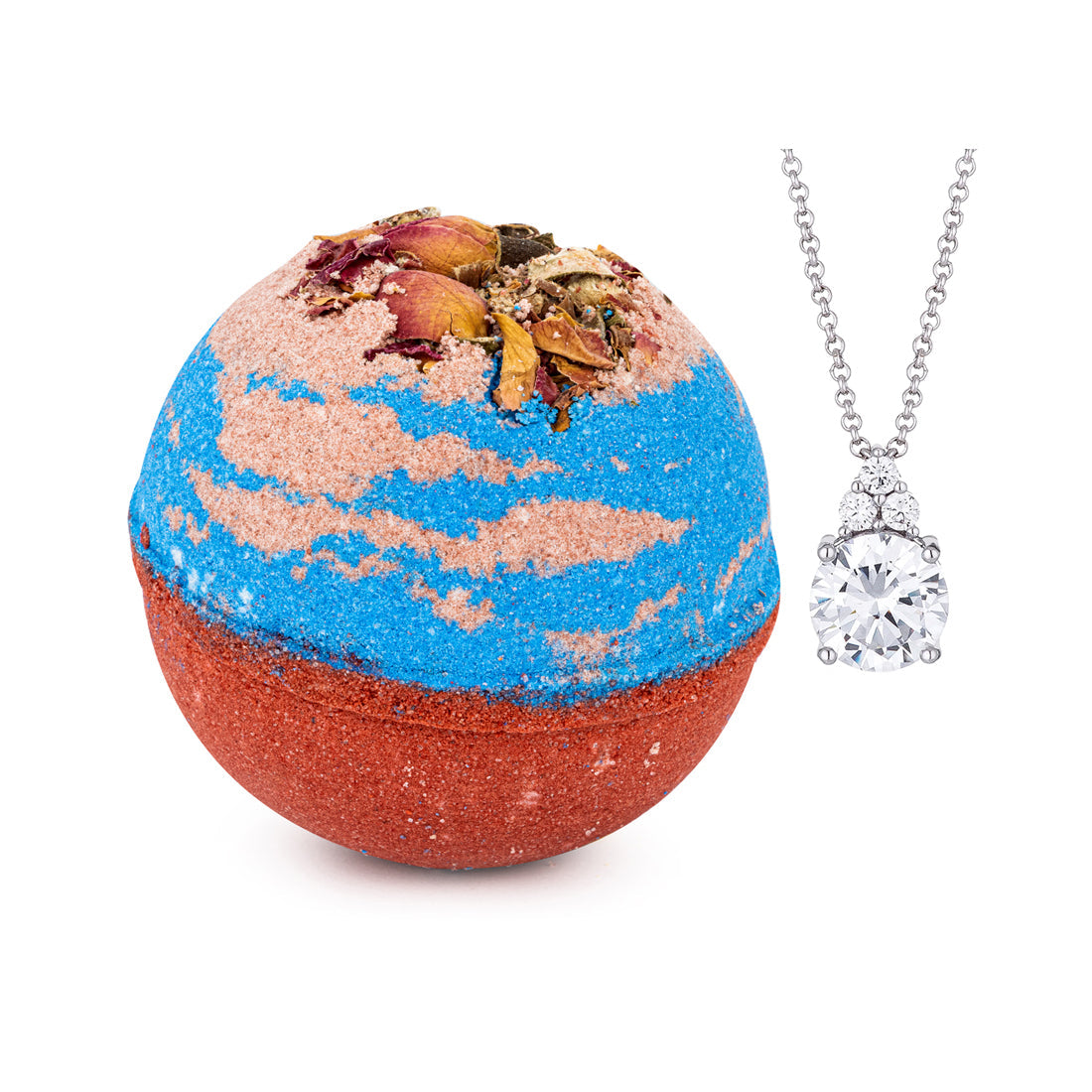 Raindrops on Roses Jewelry Bath Bomb