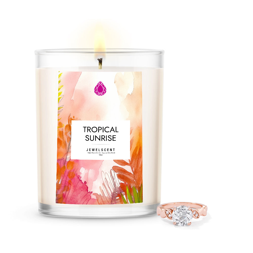 Tropical Sunrise Jewelry Candle