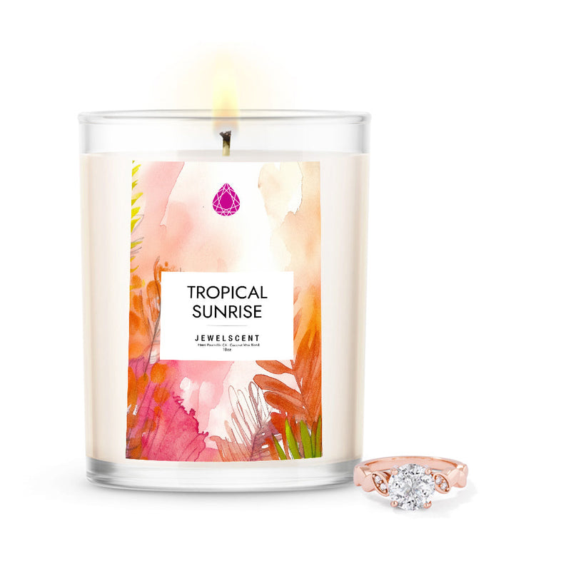 Tropical Sunrise Jewelry Candle